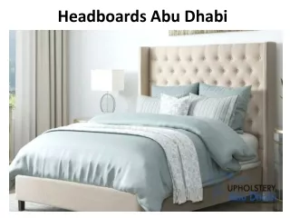 headboards abu dhabi
