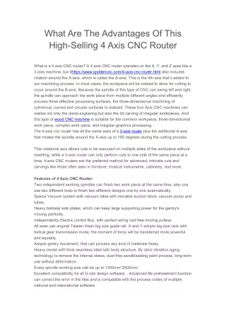 what are the advantages of this high selling