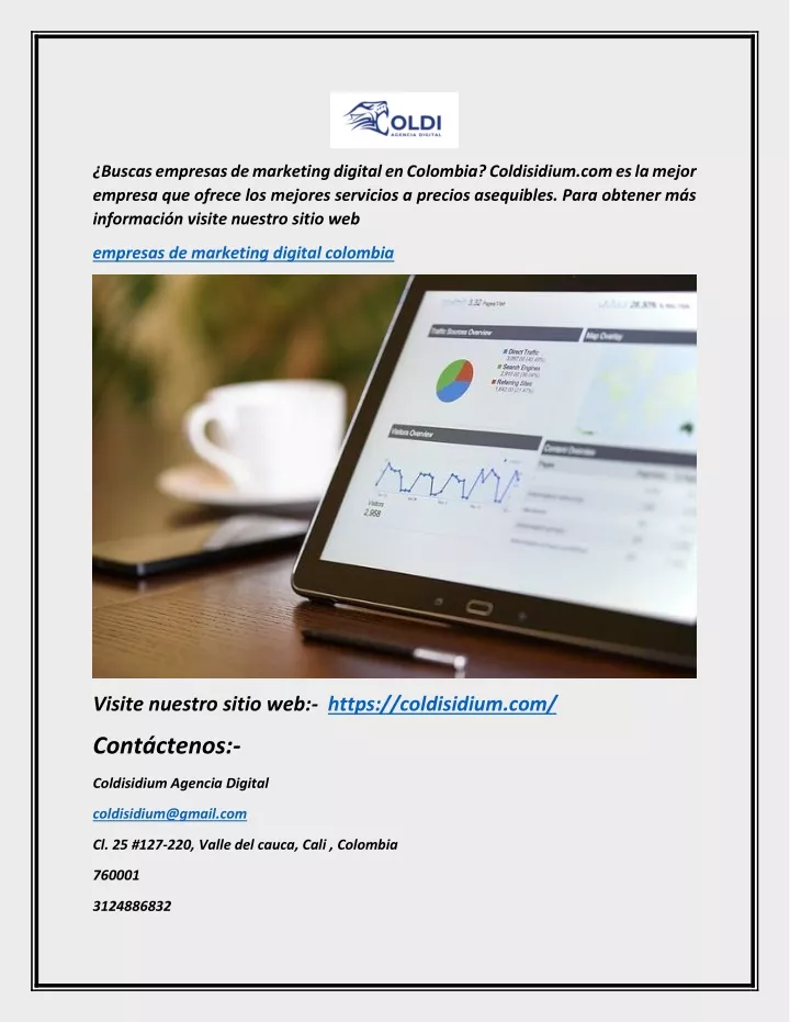 buscas empresas de marketing digital en colombia