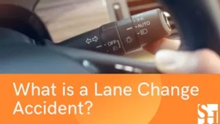 What is a Lane Change Accident?