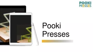 pooki presses