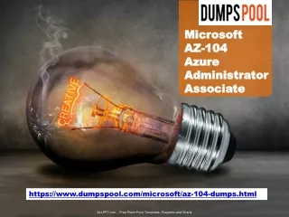 Latest Microsoft AZ-104 Practice Exam Test - Secret Of Success | DumpsPool.com
