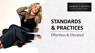 standards practices
