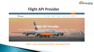 flight api provider