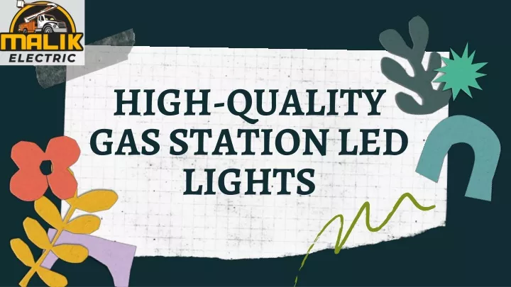 high quality gas station led lights