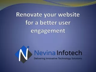 renovate your website for a better user engagement