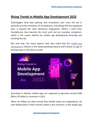 mobile app development companies