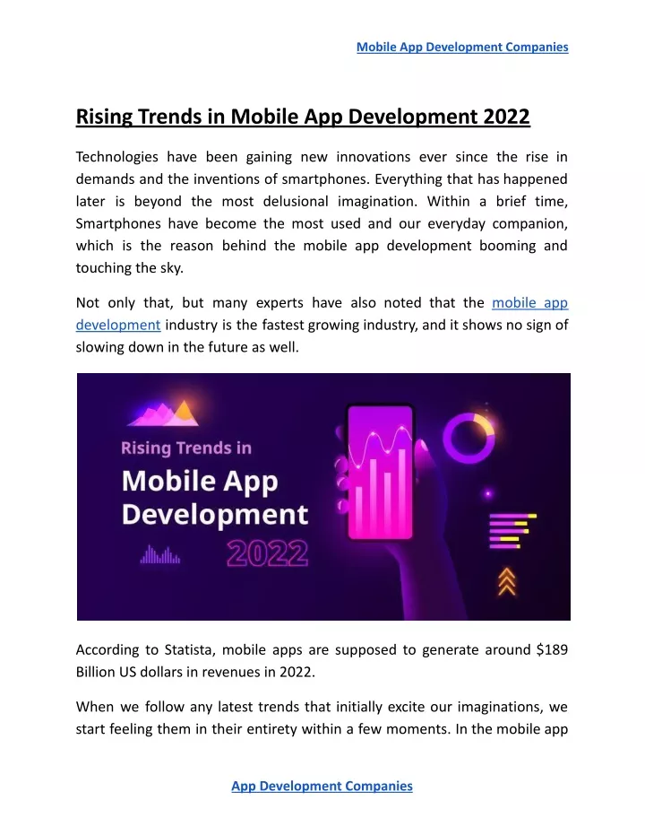 mobile app development companies