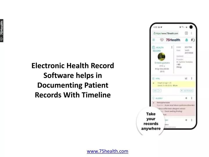 electronic health record software helps