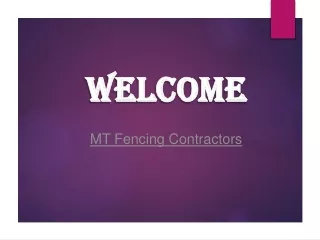 welcome