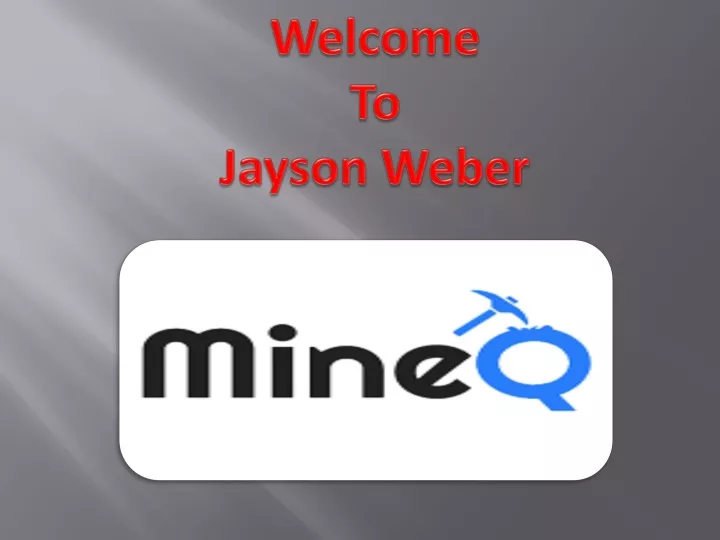 welcome to jayson weber