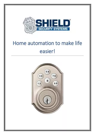 home automation to make life home automation