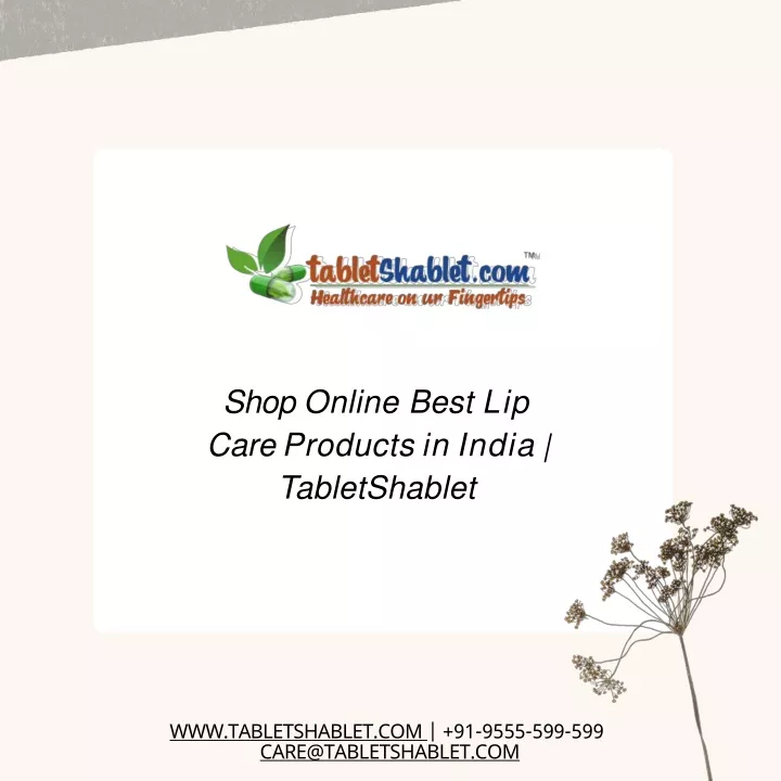 shop online best lip care products in india