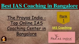 Best IAS Coaching in Bangalore