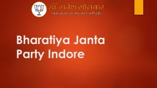 Bharatiya Janta Party Indore