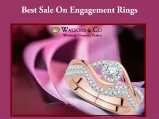 Best Sale On Engagement Rings | Black Friday Engagement Ring Specials