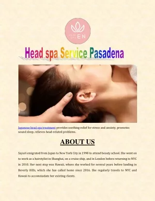 Head spa Service Pasadena (1)