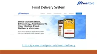 food delivery system