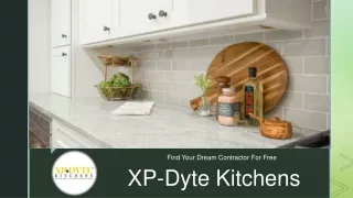 Kitchen & Bath Renovation Contractors - XP-Dyte Kitchens