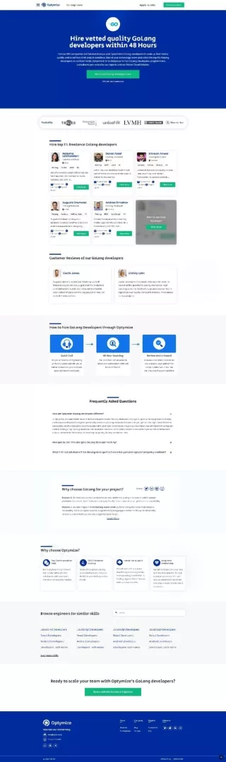 Hire GoLang Developers in Next 48 Hours