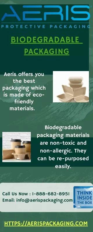 biodegradable packaging