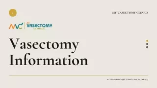 Get Information of Vasectomy at My Vasectomy Clinics
