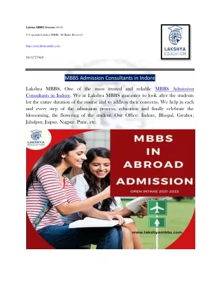lakshya mbbs overseas lakshya mbbs overseas 2014