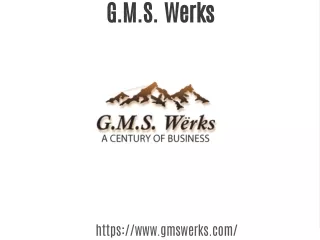 g m s werks