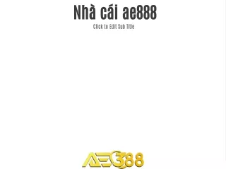 nhà cái ae888