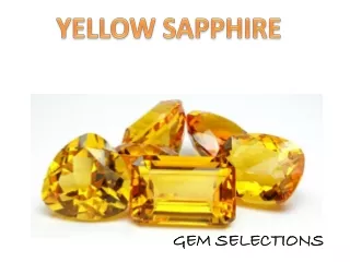 yellow sapphire