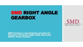smd right angle gearbox