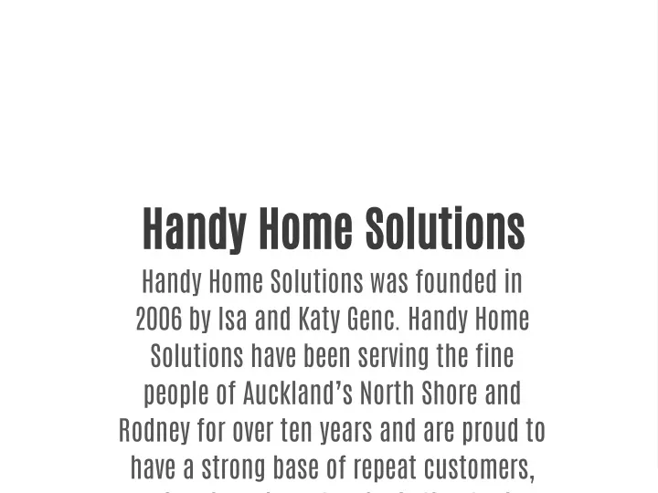 handy home solutions handy home solutions