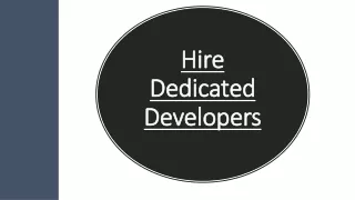 Hire dedicated mobile developers