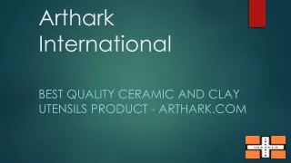 Best quality ceramic and clay utensils product - Arthark.com