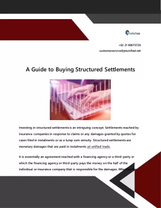 A Guide to Buying Structured Settlements