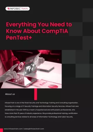 everything you need to know about comptia pentest