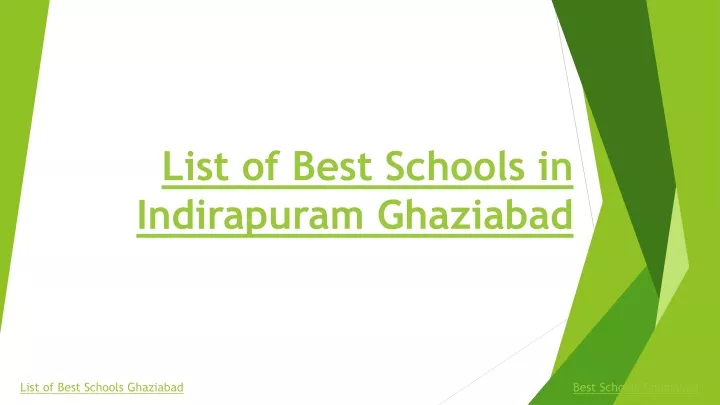 list of best schools in indirapuram ghaziabad