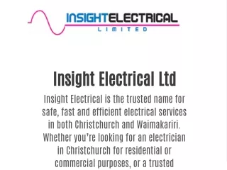 Residential Electrician Christchurch