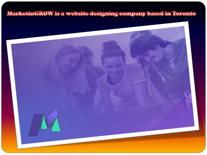marketingrow is a website designing company based