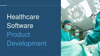 Healthcare Software Product Development