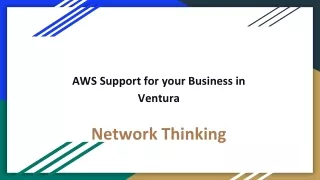 AWS Support for your Business in Ventura