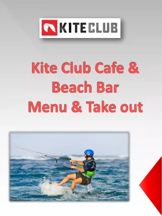 Café & Beach Bar - Kite Club Cabarete