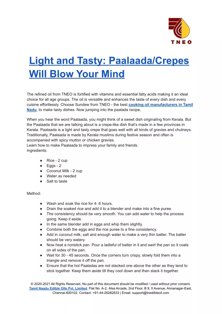 light and tasty paalaada crepes will blow your
