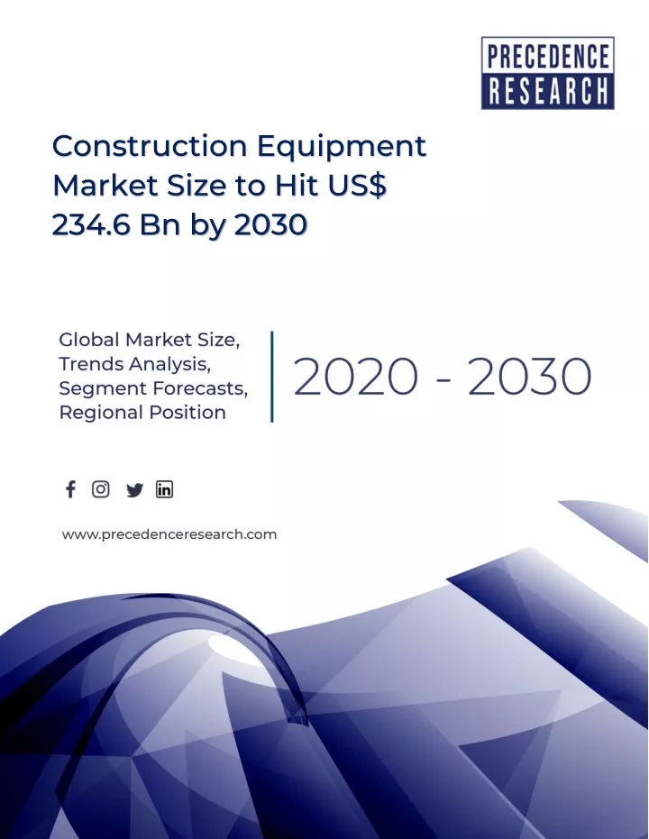 construction equipment market size