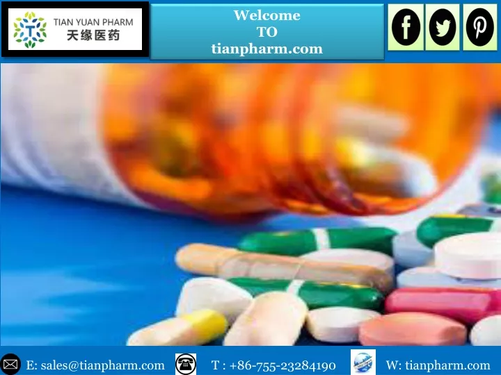 welcome to tianpharm com