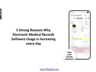 5 strong reasons why electronic medical records