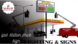 Commercial Gas Station Lighting | Malik Lighting Signs, Inc