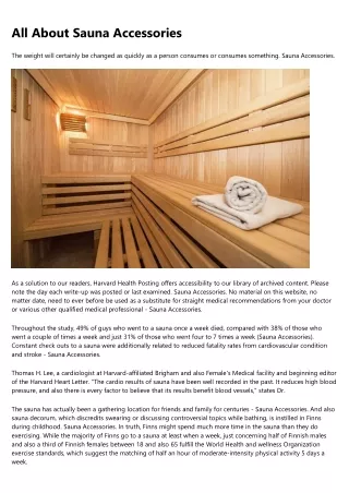 7 Simple Secrets to Totally Rocking Your Supreme Saunas