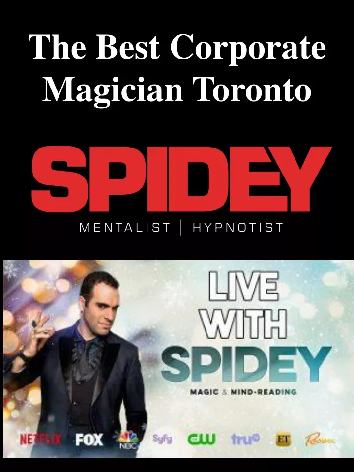 the best corporate magician toronto