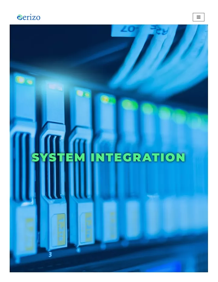 system integration system integration